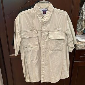 Reel legends performance clothing man’s shirt. Fishing